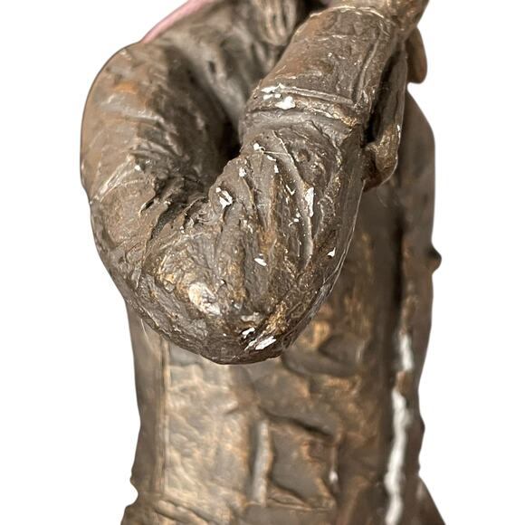 Michael Garman Shootist Cowboy Sculpture Vtg 1986 Western Statue Signed READ - Picture 12 of 15